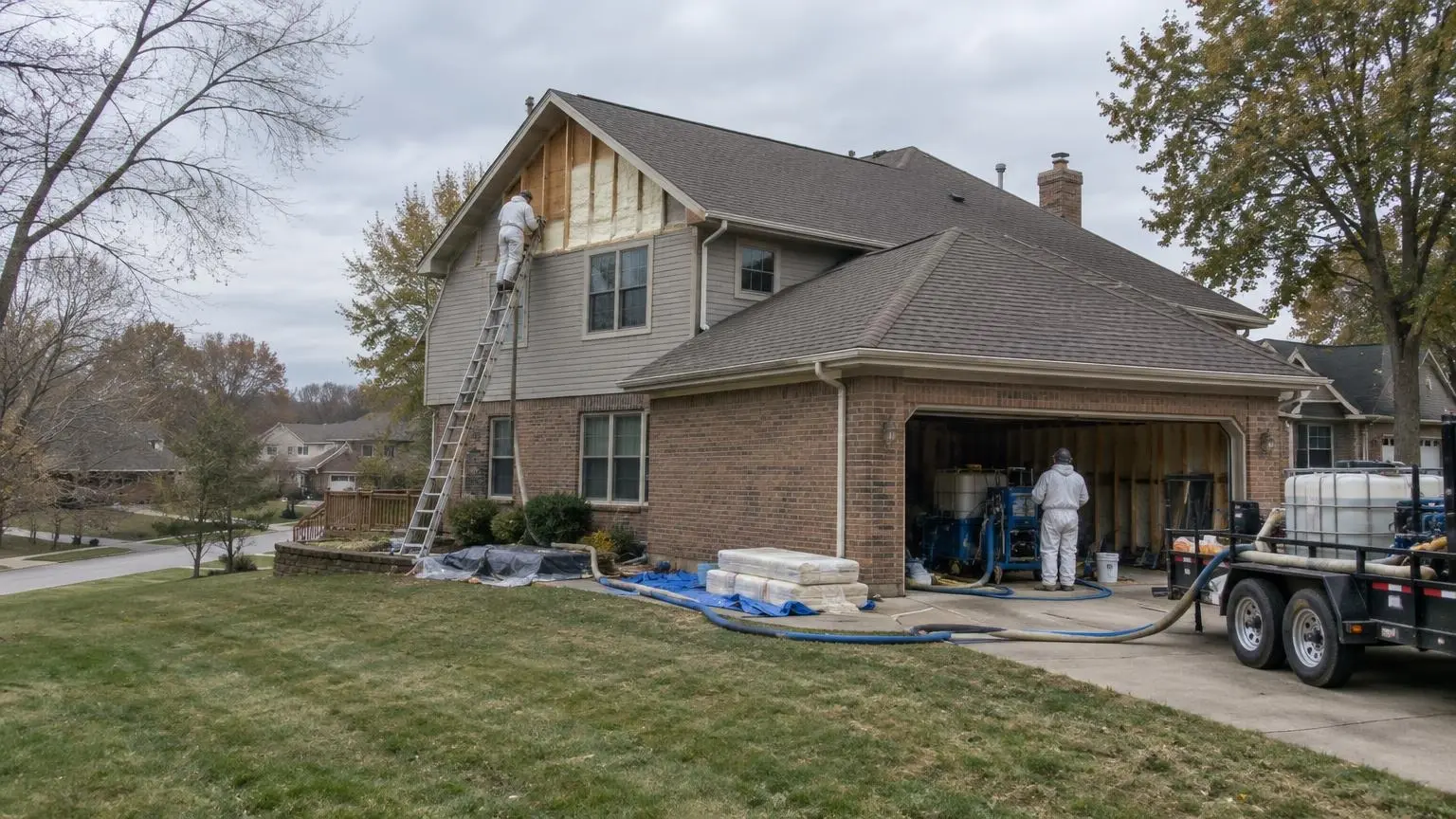 Spray Foam Insulation in Overland Park, KS